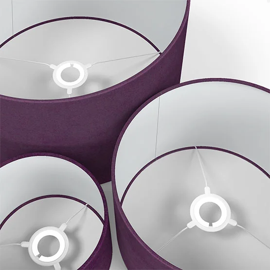 Venus Blackout Aubergine lamp_shade