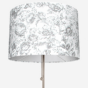 Camengo Celestine Tissu Noir Fusain Easy Fit Lamp Shade