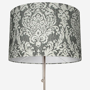 Classic Damask Charcoal Easy Fit Lamp Shade