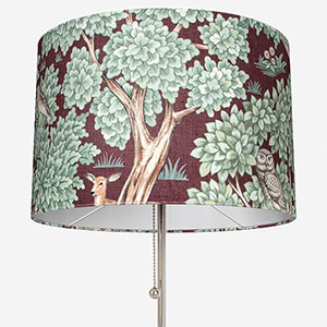 Woodland Retreat Velvet Bordeaux