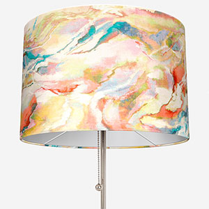Modernist Inky Coral Lamp Shade