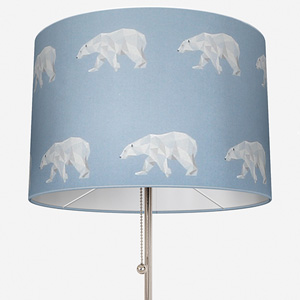 Polar Bear Blue Lamp Shade