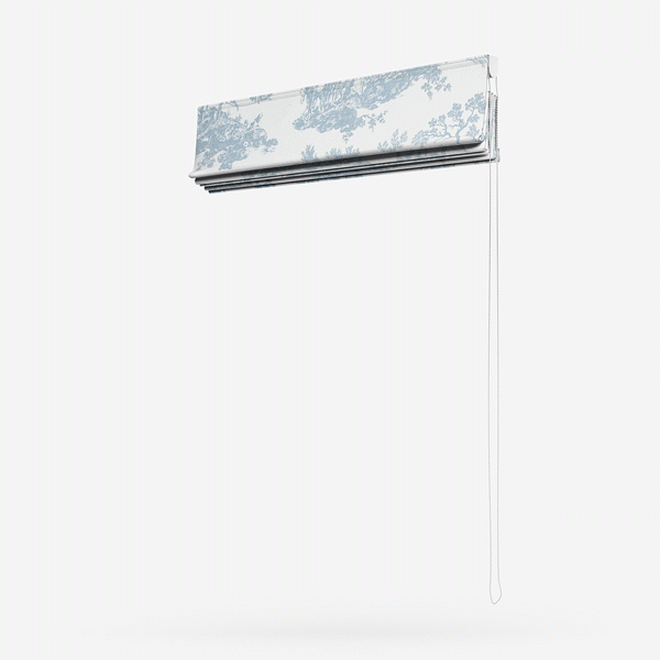 Camengo Cadence Tissu Bleu Porcelaine
