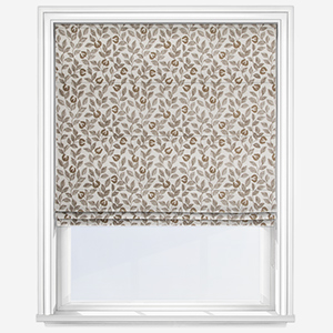 Adeline Walnut Roman Blind