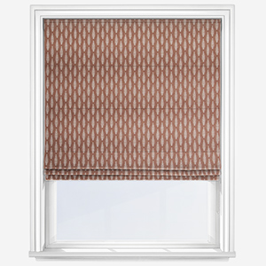 Lois Rosewood Roman Blind