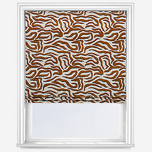 Camengo Ophea Velvet Cuivre Roman Blind