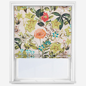 Passiflora Blush Roman Blind