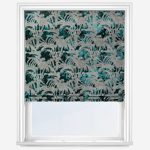Tropicale Kingfisher Roman Blind