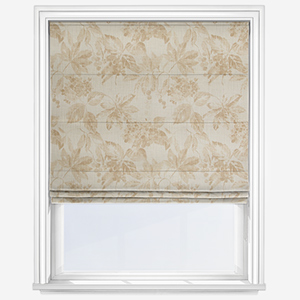 Edinburgh Weavers Flora Gold Roman Blind
