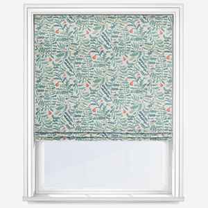 Edinburgh Weavers Mini Bertie Teal Roman Blind