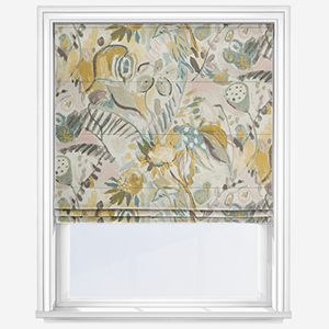 Edinburgh Weavers Vincent Lemon Roman Blind