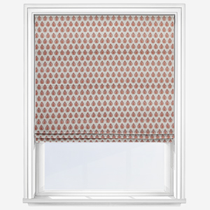 Emily Bond Jaipur Rust Roman Blind