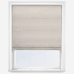 Emily Bond Oscar Stripe Gold Roman Blind