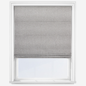 Emily Bond Oscar Stripe Smoke Roman Blind