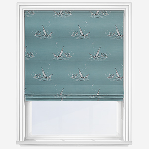 Emily Bond Regatta Duck Egg Roman Blind