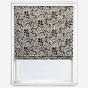 Emily Bond Somerset Rose Primrose Yellow Roman Blind
