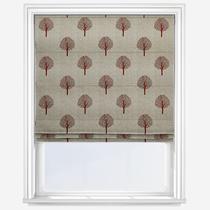 Emily Bond Yew Tree Rust Roman Blind