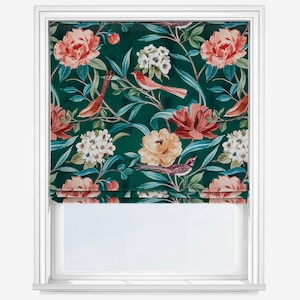 Shangri La Jade Roman Blind