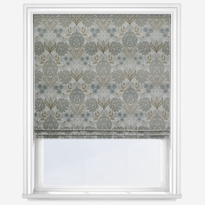Wilmington Dove Blue Roman Blind