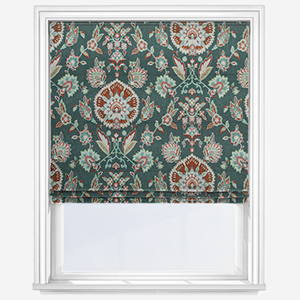 Jaipuri Pine Roman Blind
