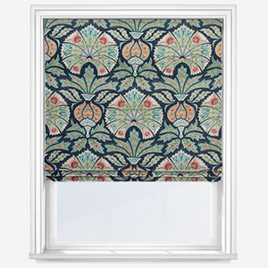 Murano Dark Navy Roman Blind