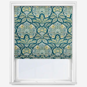 Murano Teal Roman Blind