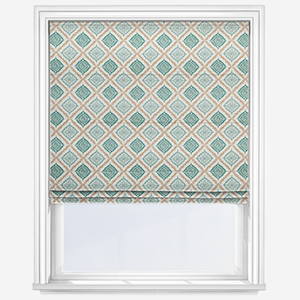 Napoli Sea Green Roman Blind