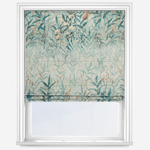 Wildflower Fields Moonstone Roman Blind