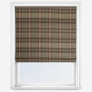 MOON Coates Sage Red Roman Blind
