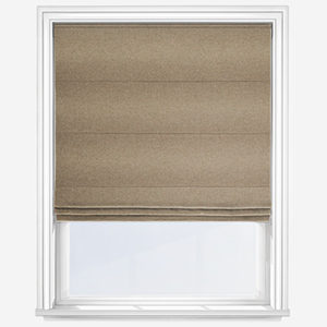MOON Earth Pecan Roman Blind