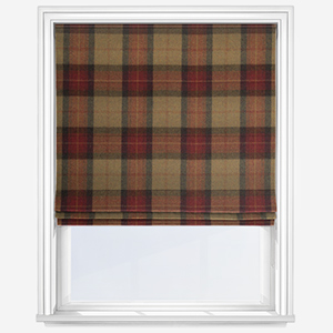 MOON Skye Claret Roman Blind