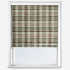 MOON Walsh Sage Red Roman Blind