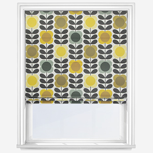 Orla Kiely Spot Flower Stem Yellow and Grey