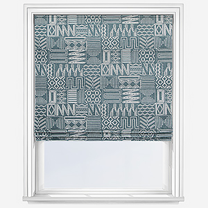 Imara Indigo Roman Blind