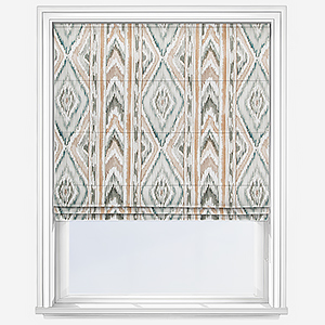 Sekani Rattan Roman Blind