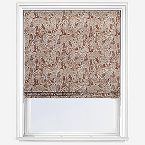 Zambezi Sienna Roman Blind
