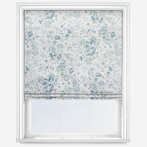 Shabby Chic by Rachel Ashwell Romantic Rose Blue Roman Blind
