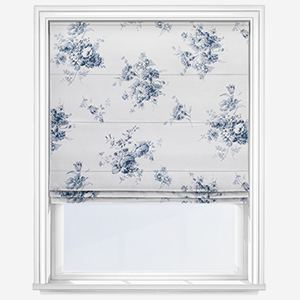 Shabby Chic by Rachel Ashwell Sunbleached Floral China Blue Roman Blind