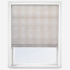 Sophie Allport Gingham Off White Roman Blind