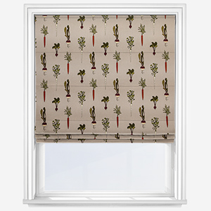 Sophie Allport Homegrown Grey Roman Blind