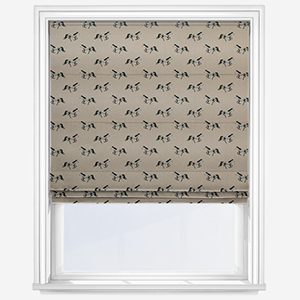 Sophie Allport Horse Grey Roman Blind