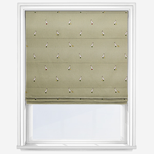 Sophie Allport Runner Duck Sage Green Roman Blind