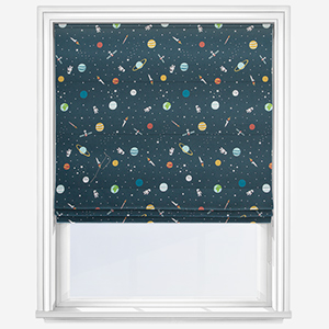Sophie Allport Space Teal Roman Blind