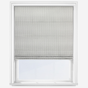 Sophie Allport Stamford Stripe Grey Roman Blind