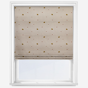 Sophie Allport Woodland Hedgehog Neutral Roman Blind