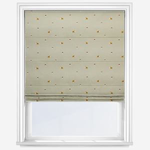 Sophie Allport Woodland Hedgehog Sage Green Roman Blind