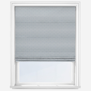 Pica Chambray Roman Blind