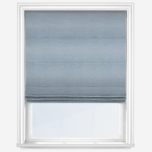 Touched By Design Luxe Faux Silk Sky Roman Blind