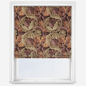 William Morris At Home Acanthus Velvet Acorn Roman Blind