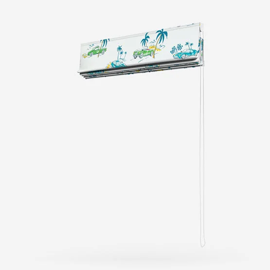 Cath Kidston Fast Cars Cream roman